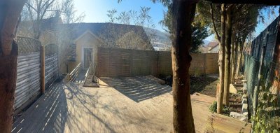 Sonnige Gartenmaisonette