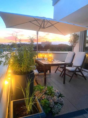4-Zimmer-Penthouse mit großer Dachterrasse und Hobbyraum