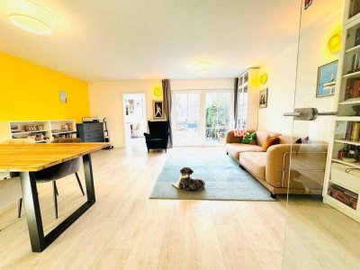 Ruhige, energieeffiziente Gartenwohnung mit Souterrain (A+) in Bahnhofsnähe