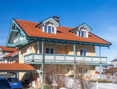 Zentral und ruhiges 4-Raum-Einfamilienhaus mit EBK in Bernau am Chiemsee mit schönem Südostgarten