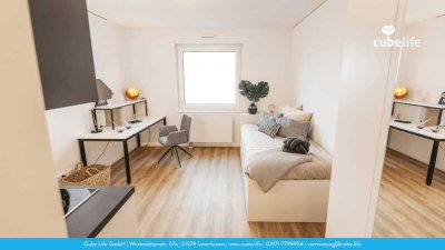 Moderne und zentrale Wohnung im Studierendenwohnheim