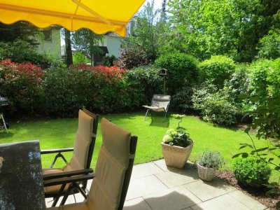 Helle, ruhige 3-Zimmer-Gartenwohnung mit Süd-West-Terrasse