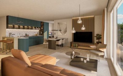 Stylische 4Z mit großem Wohn-Ess-Bereich und drei Terrassen