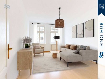 ++ Bezugsfreie geräumige Zweiraumwohnung mit EBK im Leipziger Norden ++
