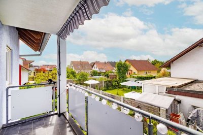Sehr gepflegte 3-Zi Wohnung mit Balkon und 2 Parkplätzen. Ideal als Kapitalanlage oder Eigennutzung