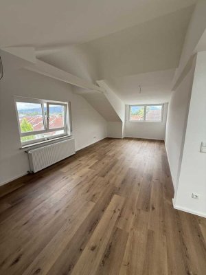 Kernsanierte komplett neue Dachgeschosswohnung mit 2 Zimmern