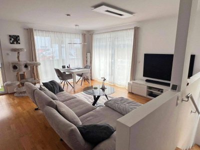 Schöne Wohnung mit Terrasse und Garten