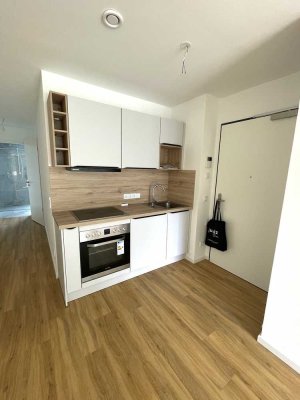 1-Zimmer-Apartment mit Einbauküche und Süd-Terrasse