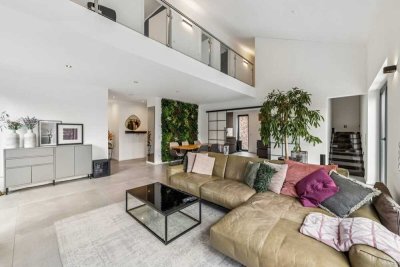 Maisonette mit Galerie, Balkon und Blick ins Grüne