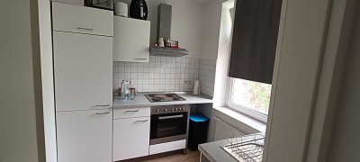 Exklusive, sanierte 1-Raum-EG-Wohnung mit Einbauküche in Lübeck