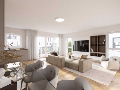 Großzügige 4-Zimmer-Wohnung im 1. OG mit Südbalkon | Neubau Erstbezug in Langenfeld-Reusrath