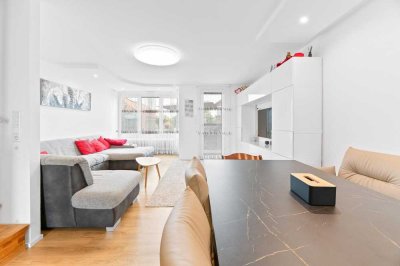 Saniertes 5-Zi.-Reihenmittelhaus mit Sauna und Tiefgarage in Köngen