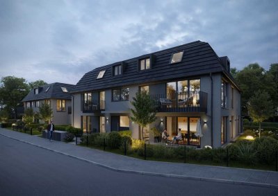 Besondere 3-Zimmer-Wohnung mit Hobbyraum, Westterrasse & Tageslichtbad