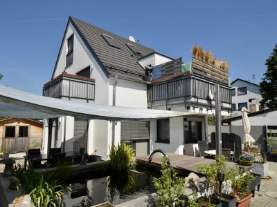 Neuwertige 3-Zimmer-Wohnung mit zwei Dachterrassen auf 112 m² Wohn- und Nutzfläche