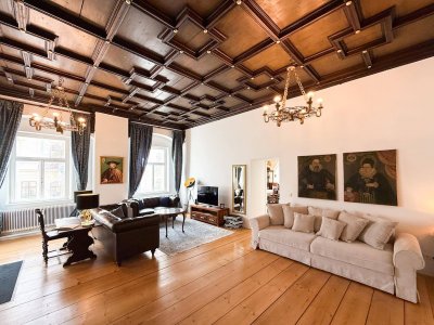 Kaiserlich wohnen im Hoferhaus in Bad Aussee – stilvolle 3-Zimmer-Wohnung | Ferien &amp; ZWS geeignet