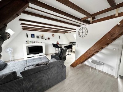 DG-Maisonette-Wohnung - neuwertiger Zustand in energiesparendem Haus.