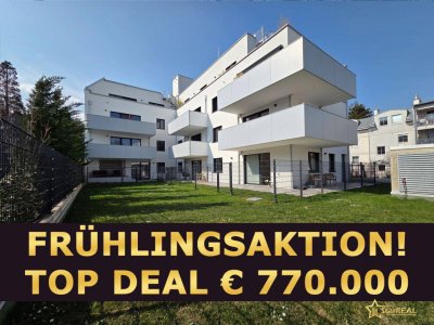 AKTION! PREIS REDUZIERT. PENTHOUSE DELUXE. 4-ZIMMER, BALKON, TERRASSE, DACHTERRASSE - TIEFGARAGE OPTIONAL.