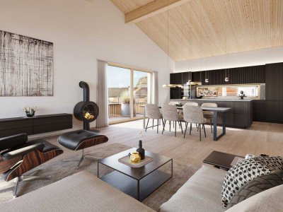 Neubau in Burgberg im Allgäu - Exklusive Penthouse-Wohnung - provisionsfrei -