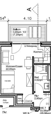 Stilvolle 1-Raum-Wohnung in Münster-Roxel