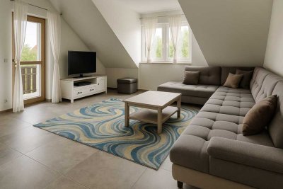 Gepflegte 3,5-Zimmer-Maisonette-Wohnung mit Balkon in Wolpertshausen – bezugsfertig ab 01.01.2026