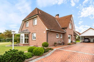 Wohnen im Grünen: Stilvolles Einfamilienhaus mit moderner Ausstattung