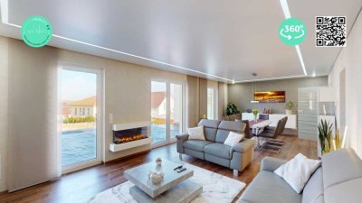 KfW-70 Effizienzhaus: Neubau DHH mit tollem Grundstück in beliebtem Neubaugebiet von Bad Bergzabern