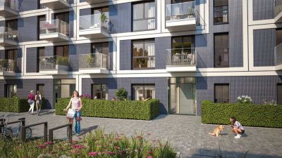 Großzügiger Wohntraum in der Metropole Berlin: moderne, helle 3-Zimmerwohnung mit Terrasse & Garten