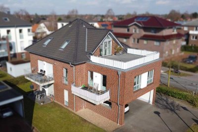 Liebevoll gepflegte Dreizimmer-Eigentumswohnung mit Dachterrasse in Oldenburg-Alexandersfeld