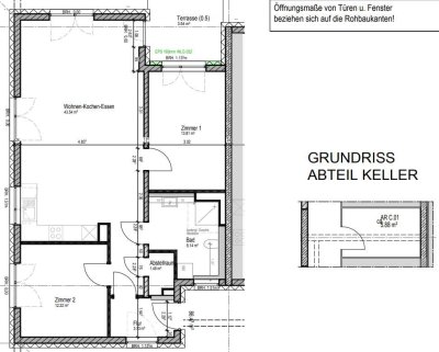 3-Zimmer-Erdgeschosswohnung mit EBK in Nürnberg