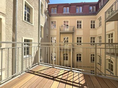 *Erstbezug* Helle 3-Zimmer-Wohnung mit EBK und Balkon unweit der Altstadt