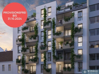 Nachhaltiges Wohnen beim Yppenplatz - 2-Zimmer-Wohnung mit großem Balkon - Provisionfrei