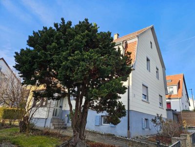 3-Zimmer Wohnung mit Lagerraum/Werkstatt für Gartenliebhaber