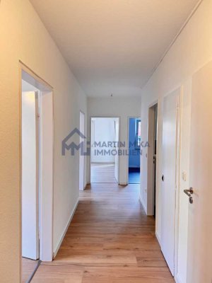 Sofort einziehen! Frisch renovierte 3-Zimmer-Erdgeschosswohnung mit Balkon