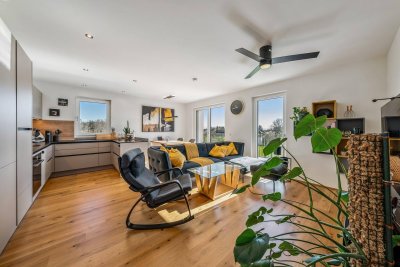 NEUWERTIGE 3-ZIMMER-WOHNUNG MIT GROSSZÜGIGEM BALKON UND 2 STELLPLÄTZEN IN EGGELSBERG