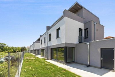 Familiengerechte Einfamilienhäuser komplett in ZIEGEL-Massivbauweise - mit Doppelgarage und schöner Dachterrasse mit Aussicht!
