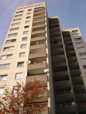 Gut geschnittene Wohnung mit Ausblick