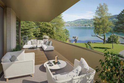 SELINA- EXKLUSIVER LIFESTYLE AM WASSER. Direkt am Wasser. Direkt am Mondsee.