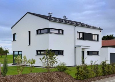 Neubau zwei DHH mit ca. 119 m² Wohnfläche und 387 m² Grundstücksanteil in Reichertshofen