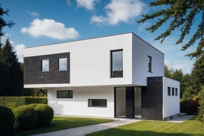 Individuell geplantes Architektenhaus mit Wärmepumpe