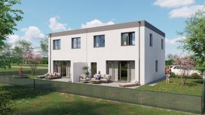 + ERSTBEZUG, Absolute Ruhelage, Doppelhaushälfte mit Garten in Pottendorf!