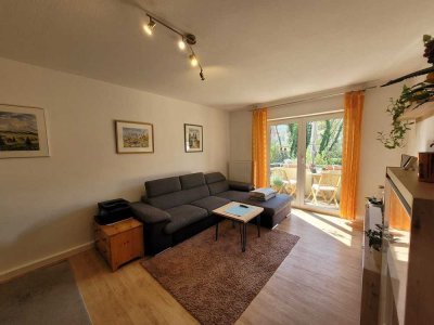 2-Raum-Hochparterre-Wohnung mit EBK in Karlsruhe