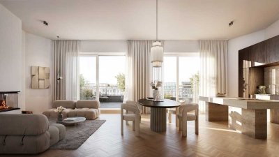 Über den Dächern Hamburgs - einzigartiges Penthouse mit großer Dachterrasse ++Courtagefrei++