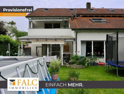 Einfach Mehr: Top-Lage-Zustand-3-Zimmer-Erdgeschoss-Garten-Wohnung, West-Terrasse, 2PKW-Stellplätze.