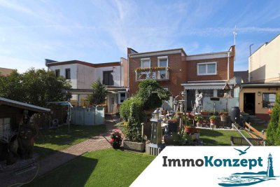 Familientraum!Ca.206m² Wfl,500m² pflegeleichtes Grdst./Einliegerwohnung, Doppelcarport & Nebengelass