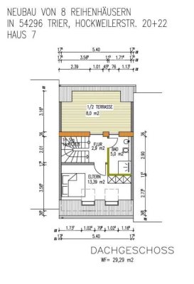 Anstatt Eigentumswohnung - Neues Reihenhaus Trier-Irsch mit toller Dachterrasse und Weitblick
