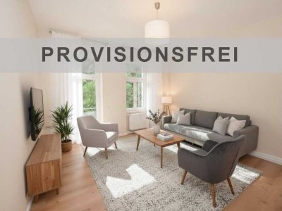 Bestlage: Schöne 3-Zimmer-Altbauwohnung mit 2 Balkonen!