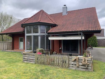 Helles und geräumiges Holzhaus mit EBK in Westoverledingen