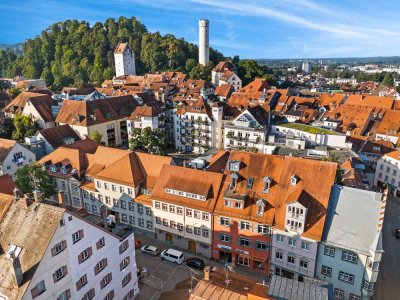 Voll vermietet: Historisches Wohn- und Geschäftshaus in Top-Lage der Ravensburger Oberstadt
