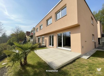 1. Monat mietfrei: Familienfreundliche Doppelhaushälfte mit Garten nahe Wienerwald I 4 helle Zimmer I 122m2 Wohnfläche