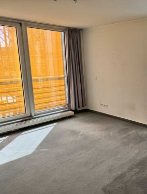 Möblierte 1-Zimmer-Wohnung mit Dachterrasse (Mitbenutzung), Innenstadt, Nähe Uni Mannheim